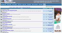 Desktop Screenshot of forum.halomaps.org